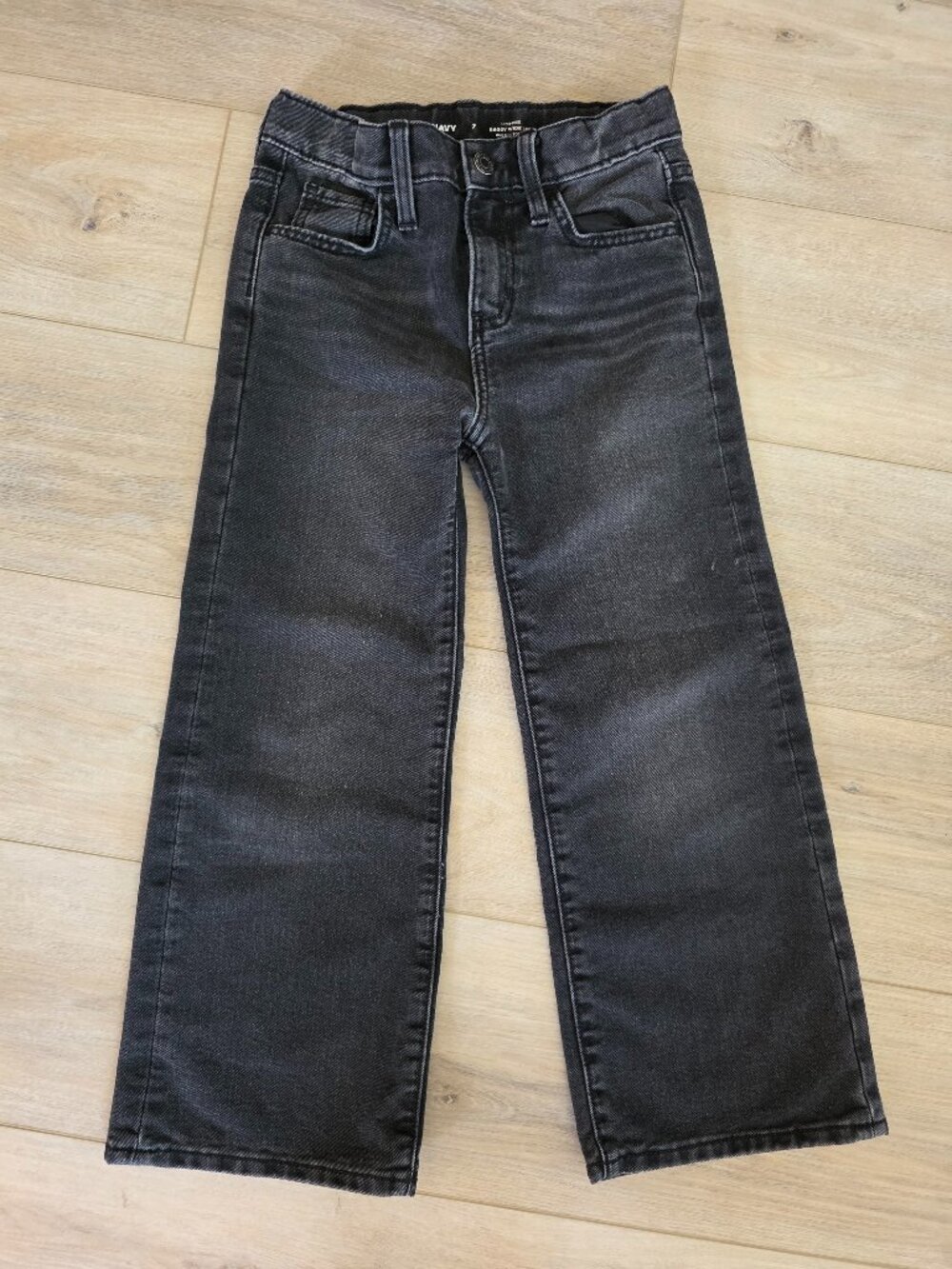 High-Wasted Baggy Wide-leg Jeans SIZE 7